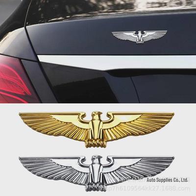 Game of Thrones 3D Metal Eagle Car Logo Sticker - Creative High-End Design