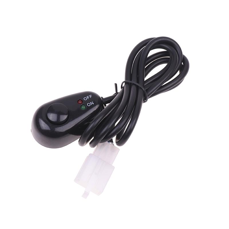 Diy Automobile Water Drip-Type New Energy Vehicle General Fog Light Harness Control Refit Button Switch With Cord