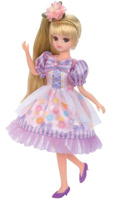 Bebek çiçek uzun at kuyruğu Licca-chan LD-07