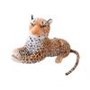 Simulation Plush Leopard Doll Home Decoration Multiple Sizes Black Child Yellow