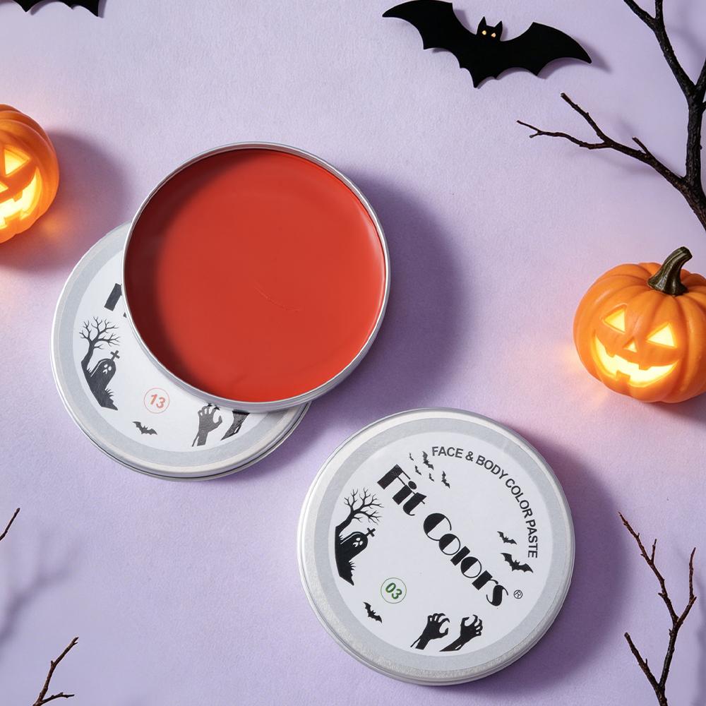 30g Water Soluble Face Body Paint Cream Highly Pigmented Halloween Cosplay Stage Makeup Safe Non Toxic Easy Clean Adults Kids