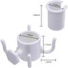 Outdoor Beach Umbrella Hooks Hanger Space-saving Useful Sun Umbrella Storage Holder Wear-resistant Versatile Four-corner Hook