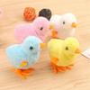 5 Stück Neuheit Springendes Huhn Ostern Aufzieh-Küken Spielzeug Gag Plüsch Baby Küken Spielzeug Favors Supplies Requisiten Geschenk für Kinder Jungen Mädchen