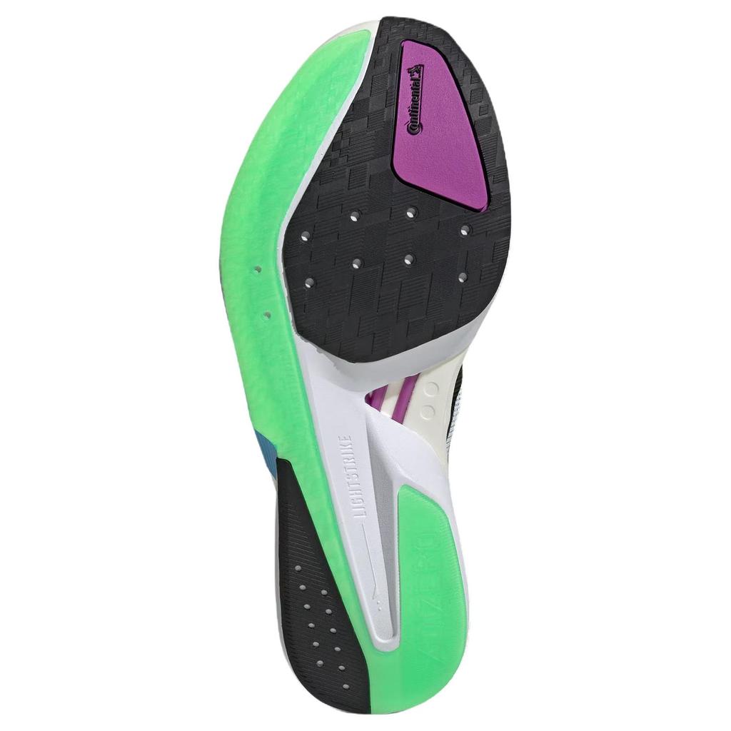 Adidas Adizero Boston 13 Odporne na ścieranie Oddychające Wsparcie Odbicie Antypoślizgowe Buty do biegania Męskie Białe Czarne Sneakersy JS4946