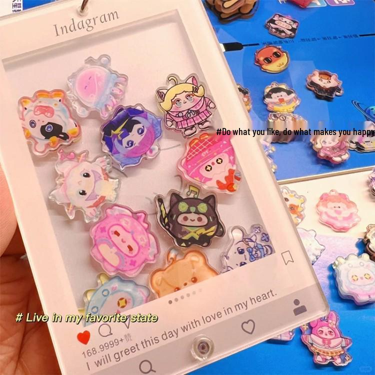 

Custom Anime Claw Machine Acrylic Ferris Wheel Figure Stand with Celebrity Ornaments Acrylic Ferris Wheel Custom