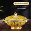 Ceramic Chinese Style Rice and Noodle Bowl Set with Enamel Color