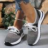 Summer Plus Size Sports Shoes 2025 New Mesh Sports and Leisure Shoes Fashionable Outdoor Breathable Women Shoes Zapatos De Mujer