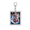 HOT !!! Hamster Acrylic Keychain Cute Sad Lovely Mobile Phone Backpack Pendant