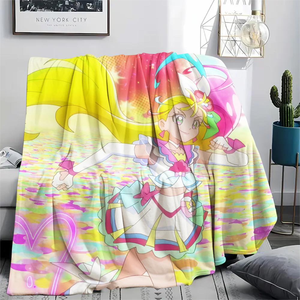 Pretty Cure Sweet Blanket, Pretty Cure Fan Cozy Throw, Ideal Gift.chl