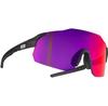 Neon Sky 2.0 Cycling Glasses Black Purple Lenses
