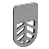 Dish Sponge Holder Self-adhesive Holder, Compact Flexible Drainage Rack, Rust-proof Rack for Sponges Aluminum Alloy And Silicone Organizer Bathroom