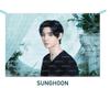 [USED] ENHYPEN WALK THE LINE Fabric Poster Sung Hoon
