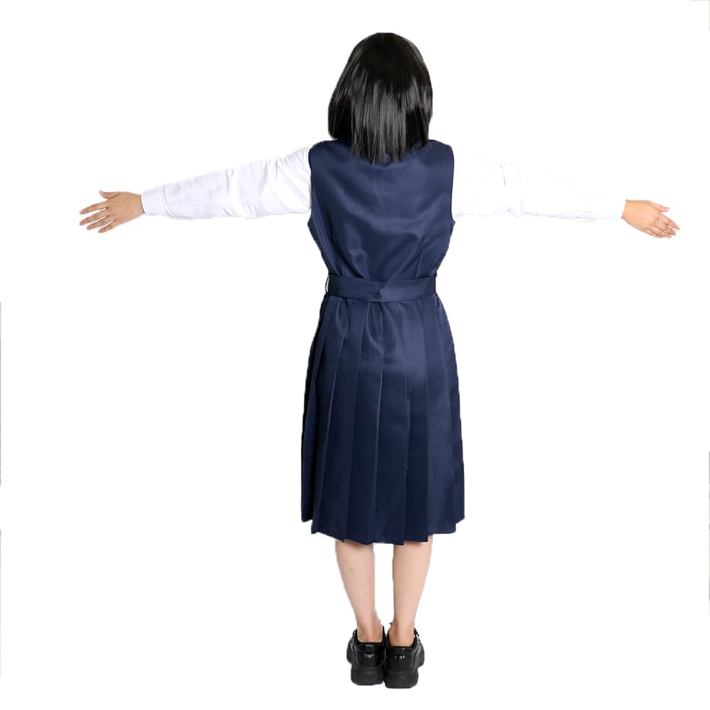 [MAKE CHEERFUL] Avant Gardie Cosplay Costume, Bubbly Dance Costume, Mysterious Uniform Bob Hair Group Dance Costume (Small)