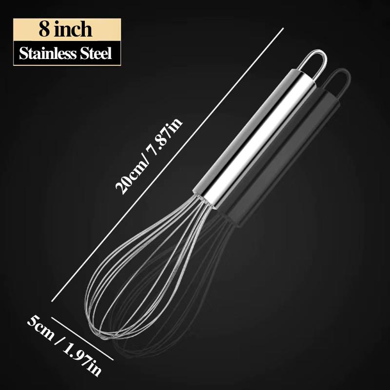 

Ручной миксер для взбивания яиц из нержавеющей стали, миксер для взбивания яиц, крем для взбивания яиц, смешивания яиц, артефакт, бытовые инструменты для выпечки