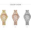 Diamond-Studded Roman Pattern Ladies' Bracelet Watch