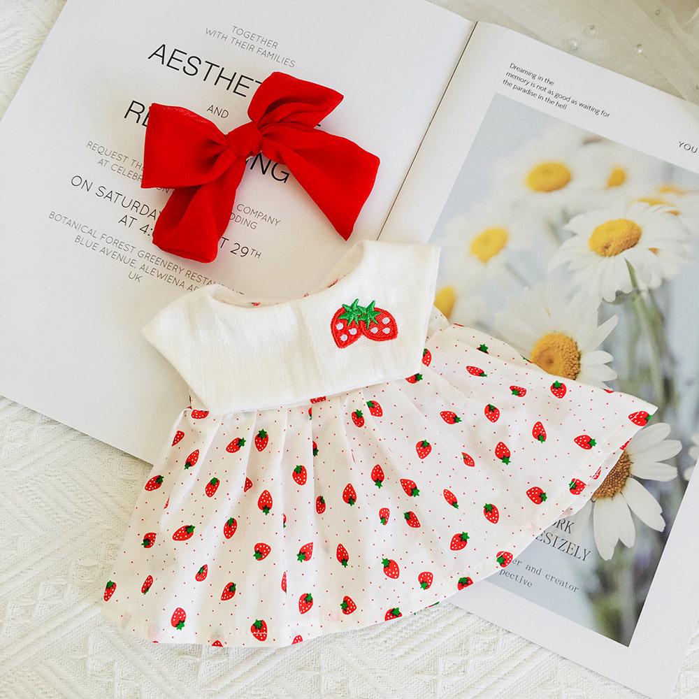 Medium 30cm Handmade Doll Clothes for Jointed Bear - S Size Belle Lulu Outfit Gift for Girls