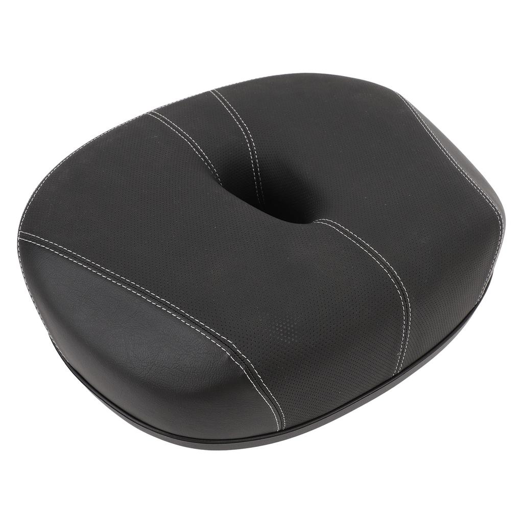 Noseless Bike Seat Wide Bike Saddle Replacement Thickened Hollow Breathable Shock Absorbing City Mountain Bike Seat