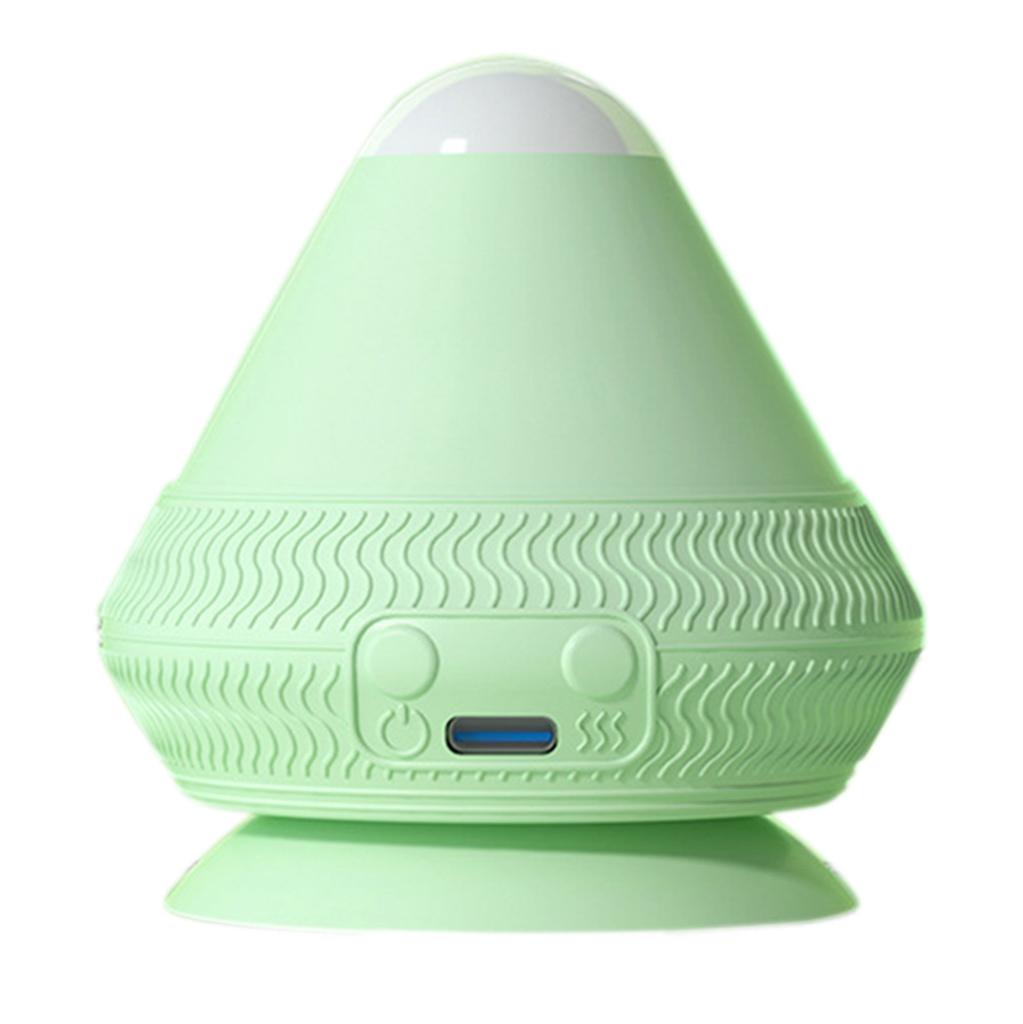 Silicone Massager Ball USB Rechargeable Vibrating Massage Ball Fitness Muscle Waist Back Relaxation Massager For Pain Relief