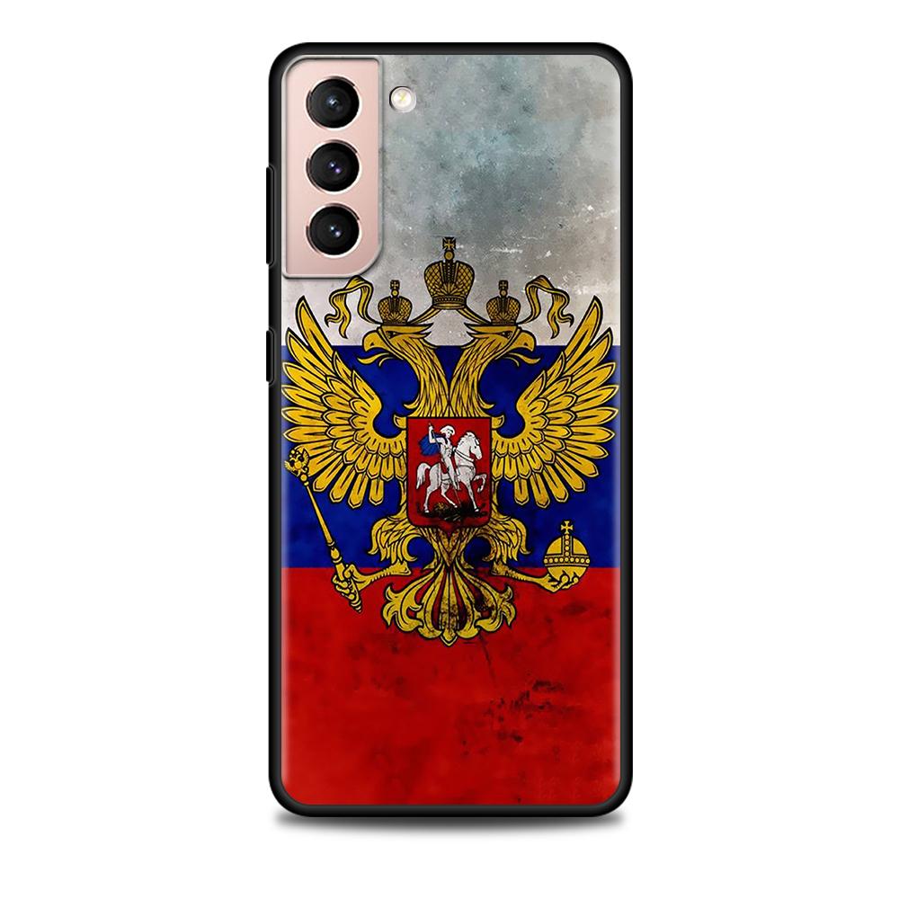 

Чехол с российским флагом для Samsung Galaxy S20 FE S21 S22 Ultra S10 Plus S9 S8 S10e S7 Edge, силиконовый чехол, черный мягкий чехол для телефона Samsung S7
