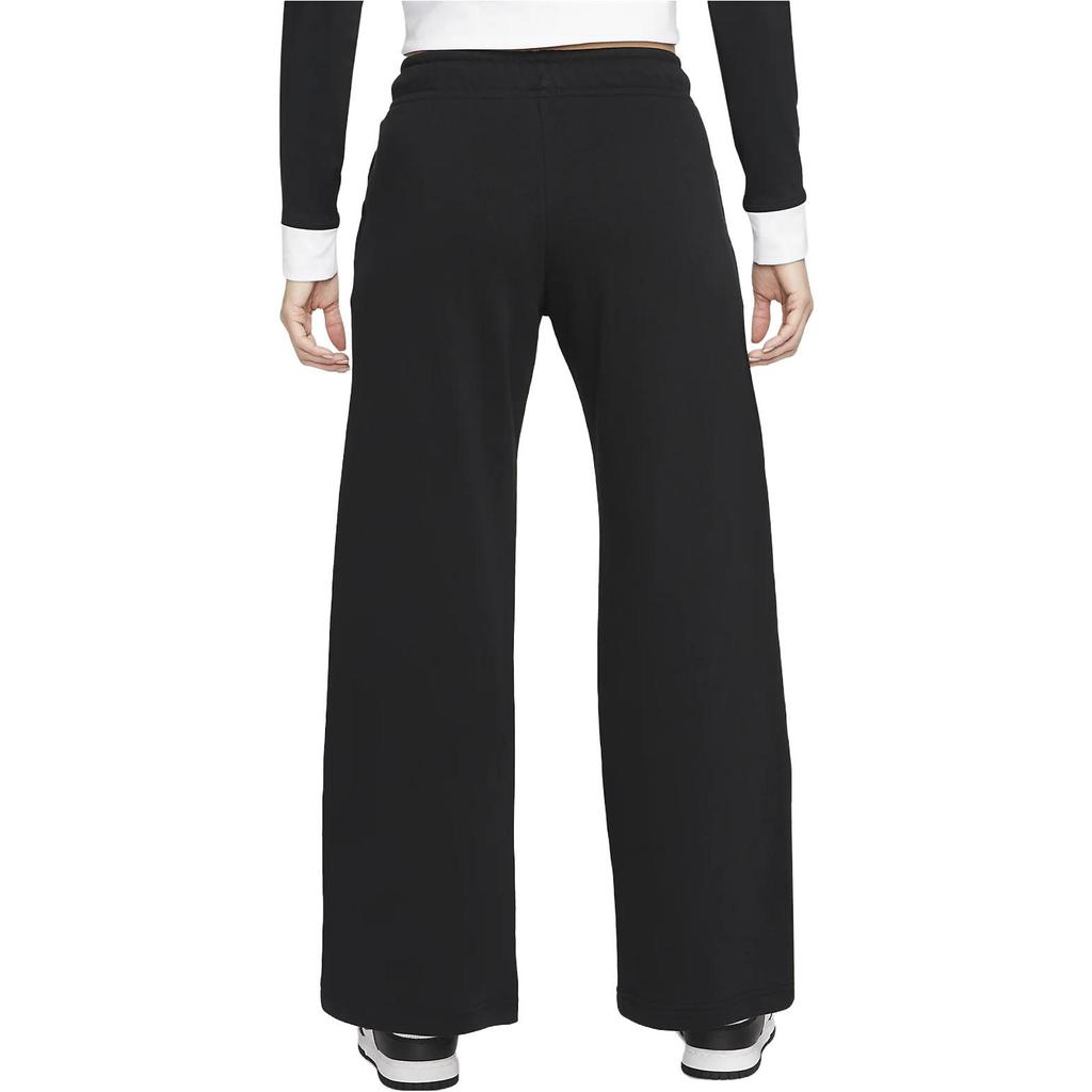 Nike Women's Mid-Rise Wide-Leg Sweatpants Black FB2728-010
