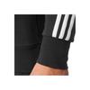 adidas Ess 3S Crew Seria Lifestyle Rayat Confortabil Sport Maneca Lunga Pulover Hanorac Bărbați hanorac Negru BQ9645