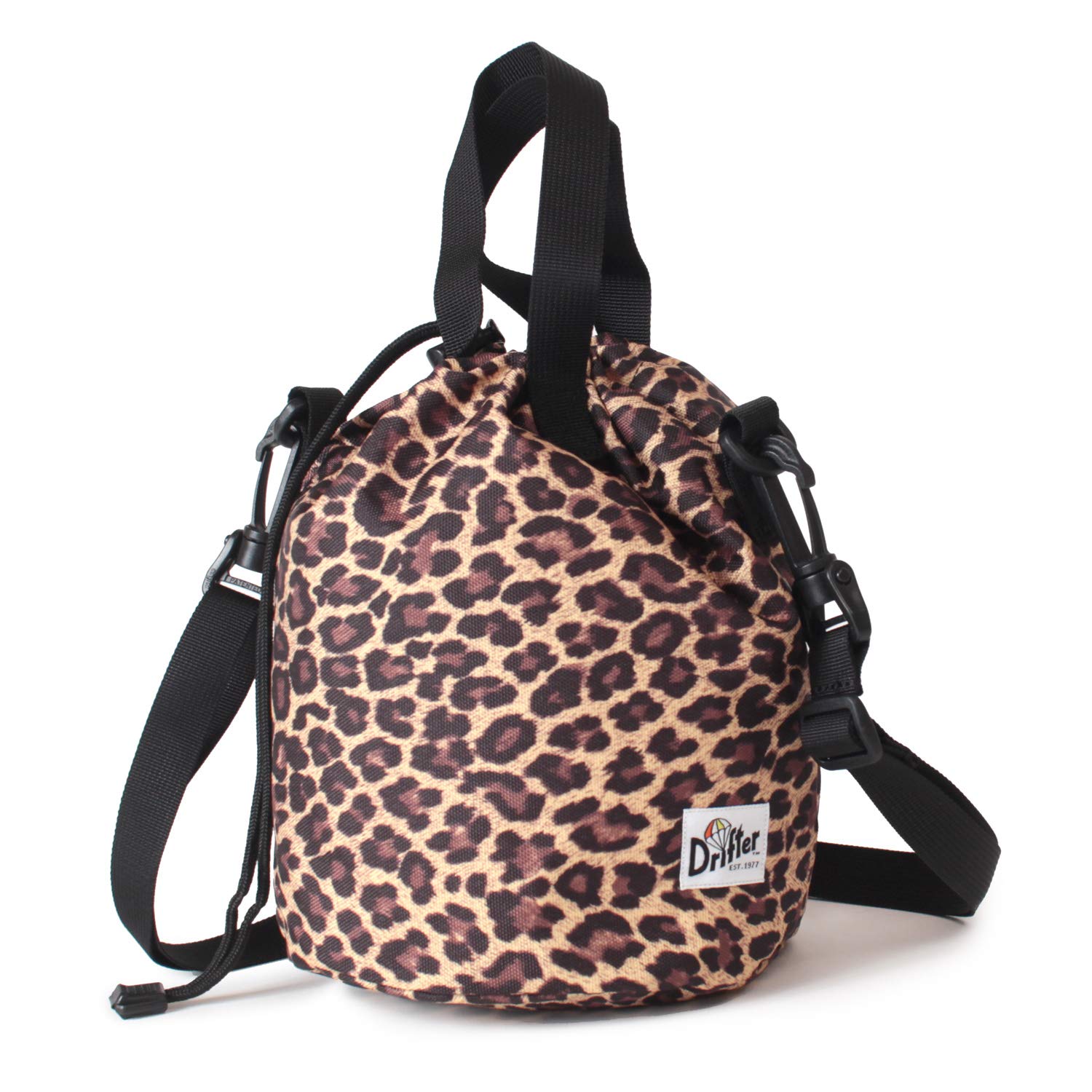 

Bag Pouch DRAWSTRING POUCH DFV1200 Leopard [Drifter]