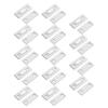 14Pcs Magnet Catch Cold Rolled Steel Hole Free Magnet Stop for Cabinet Door Drawer