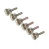 6 Pcs Chainsaw Brake Handle Screw Aluminum M4 MS260 Chainsaw Cutter Parts Screw for Stihl 024 026