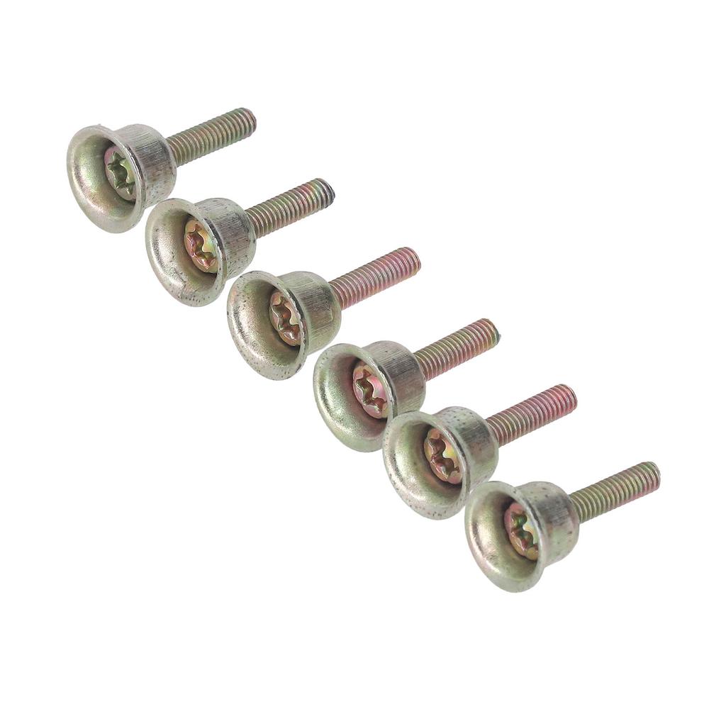 6 Pcs Chainsaw Brake Handle Screw Aluminum M4 MS260 Chainsaw Cutter Parts Screw for Stihl 024 026