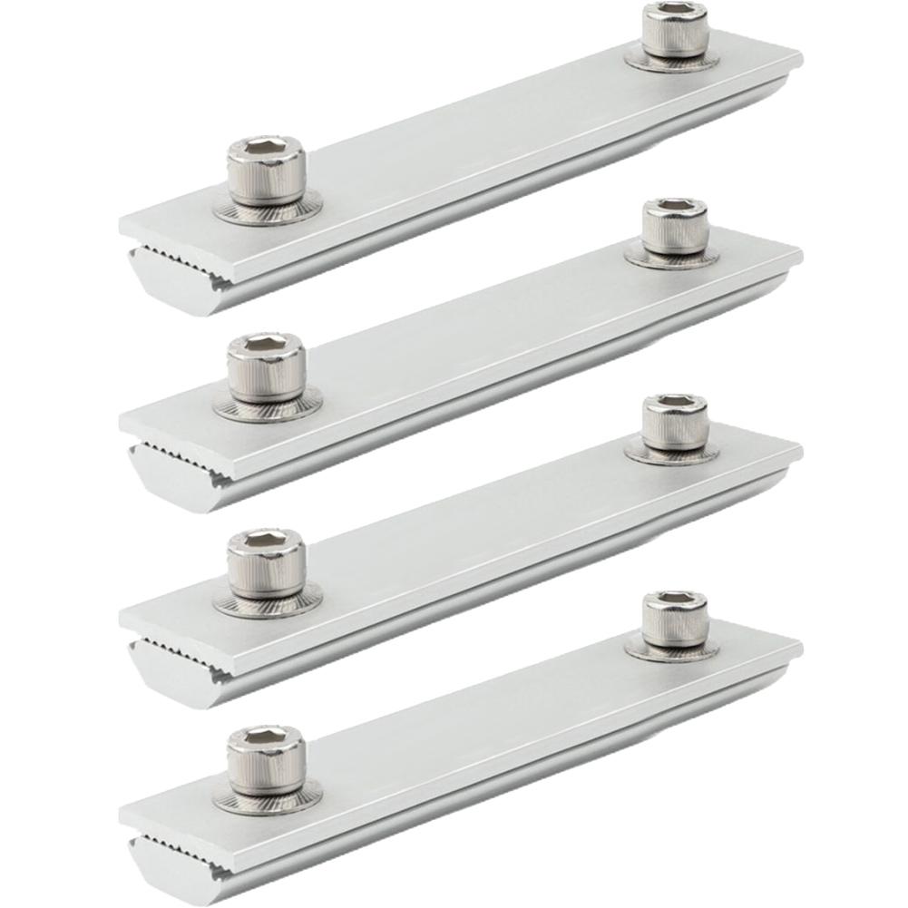 Aluminium Alloy Solar Module Connection Block Mounting Connection Pv Bracket