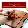 Olesen Thickened Ulan Wood Cutting Board with Aluminum Handle