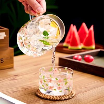 800ml Borosilicate Glass Mug with Lid & Handle – Large Fruit Tea Cup for Home