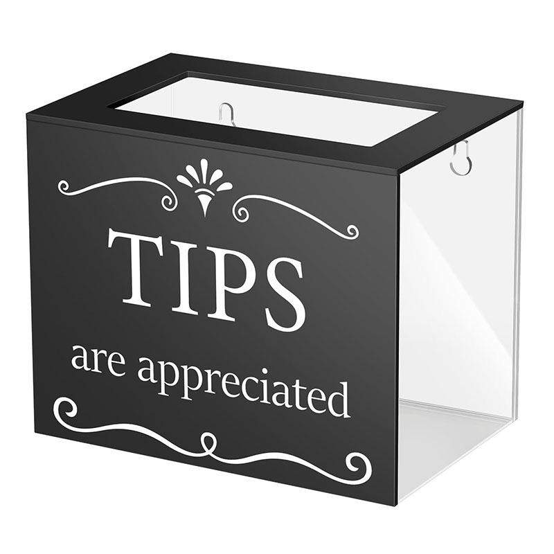 

Акриловая коробка для пожертвований и лотерей Black with Lock