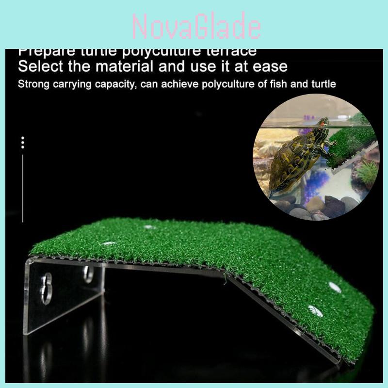 Abs Material Turtle Sunning Platform For Fish Tanks Small Medium And Large Sizes