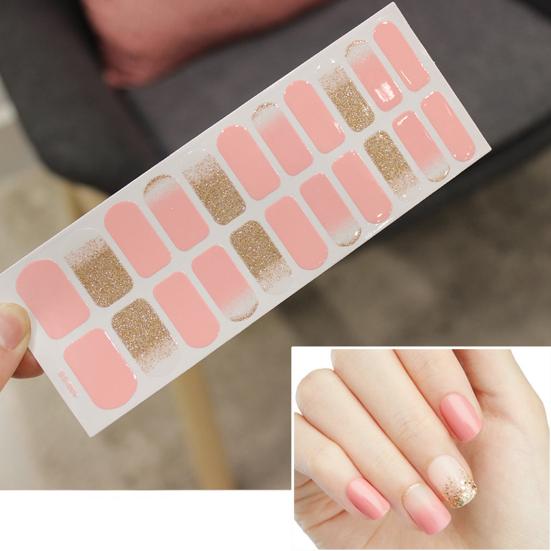 Nail Sticker Self-Adhesive Eco-friendly Paper Nail Art Stickers Decals for Beauty