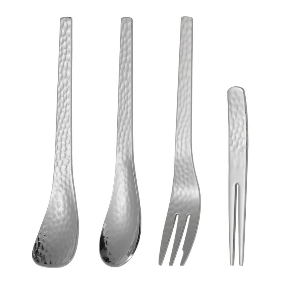 304 Edelstahl Teelöffel Besteck Dessertlöffel Kreativer Rührlöffel