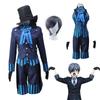 Costum Uniformă Cosplay Albastru Ciel Phantomhive Black Butler Kuroshitsuji Atrăgător Pentru Toate Ocaziile