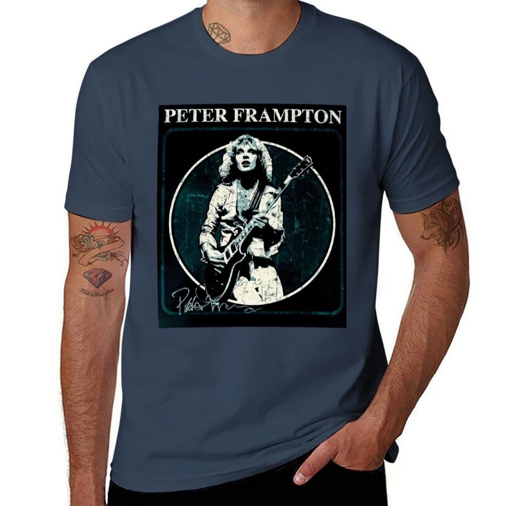 Peter Frampton Tshirt Large Size Short Sleeve Tshirt