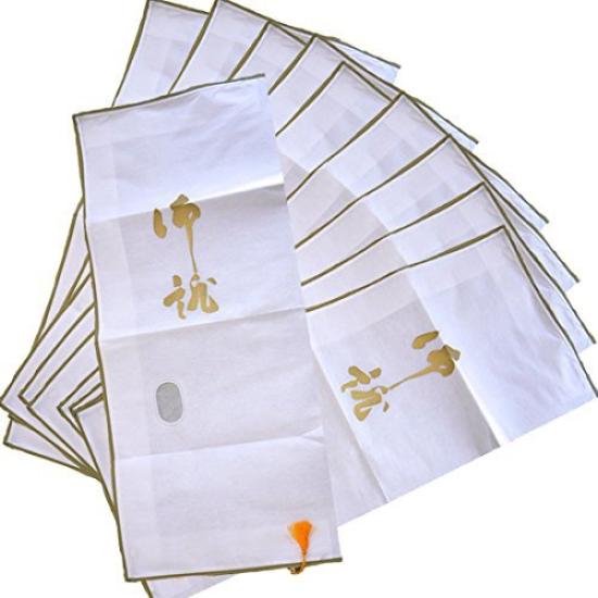 

[Stylish Kimono Iroha] Kimono Storage Bags, Set of 10, Non-woven Fabric, Zipper Closure, for Kimono and Other Clothing Items