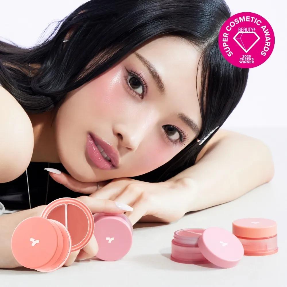 TONYMOLY Cheek Tone Lip And Cheek Duo Balm (10 Options) 11 Strawberry Whip