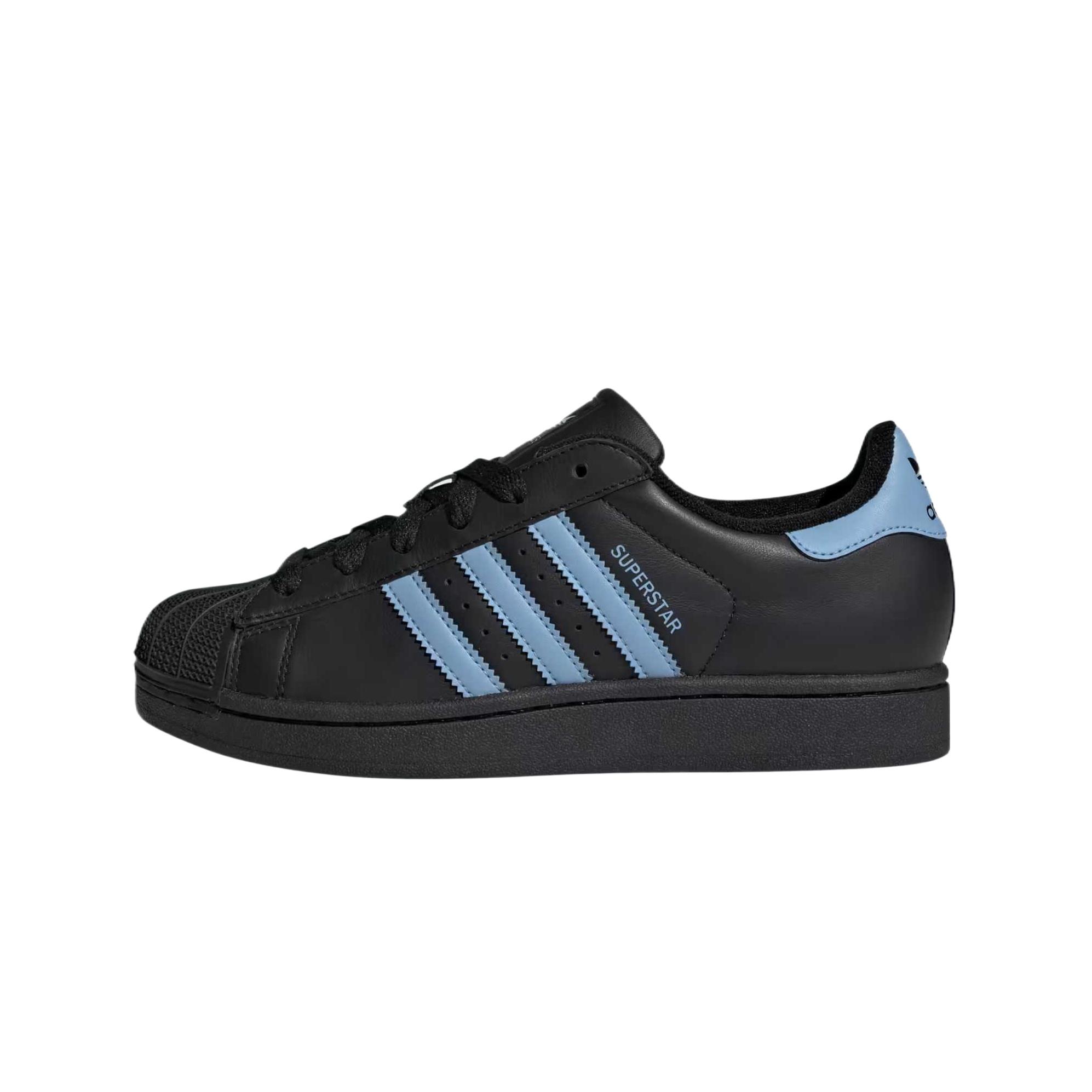 (WMNS) adidas Superstar II Core Black Ash Blue Women s JS1338 EU 40⅔