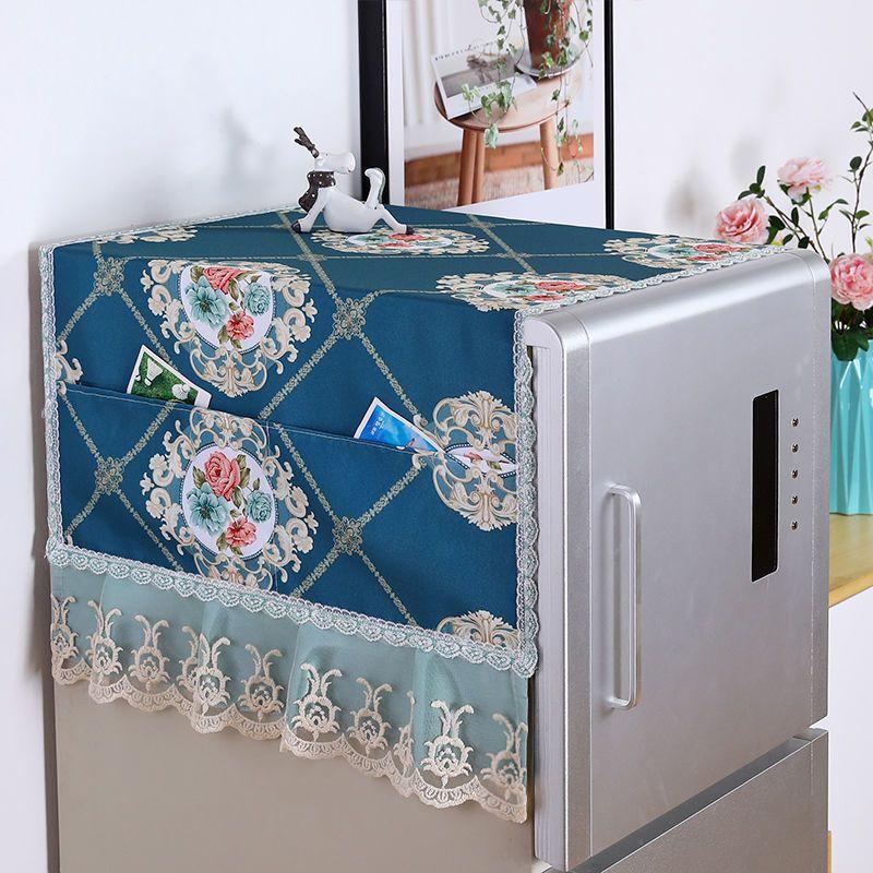 Refrigerator Single-door and Double-door Dust Cover, Refrigerator Cover Cloth, Refrigerator Towel, Washing Machine Cover, Multi-purpose Cover Cloth