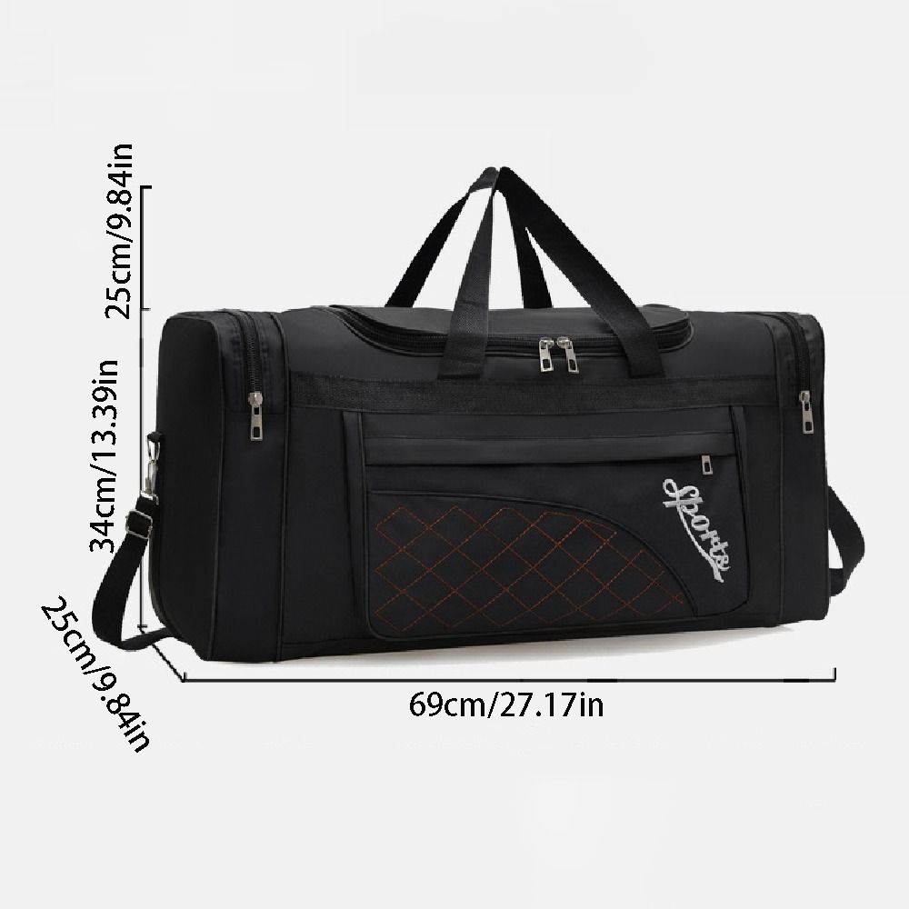 Waterproof Sports Fitness Bag Large Capacity Clothing Storage Bag  Weekend Getaway