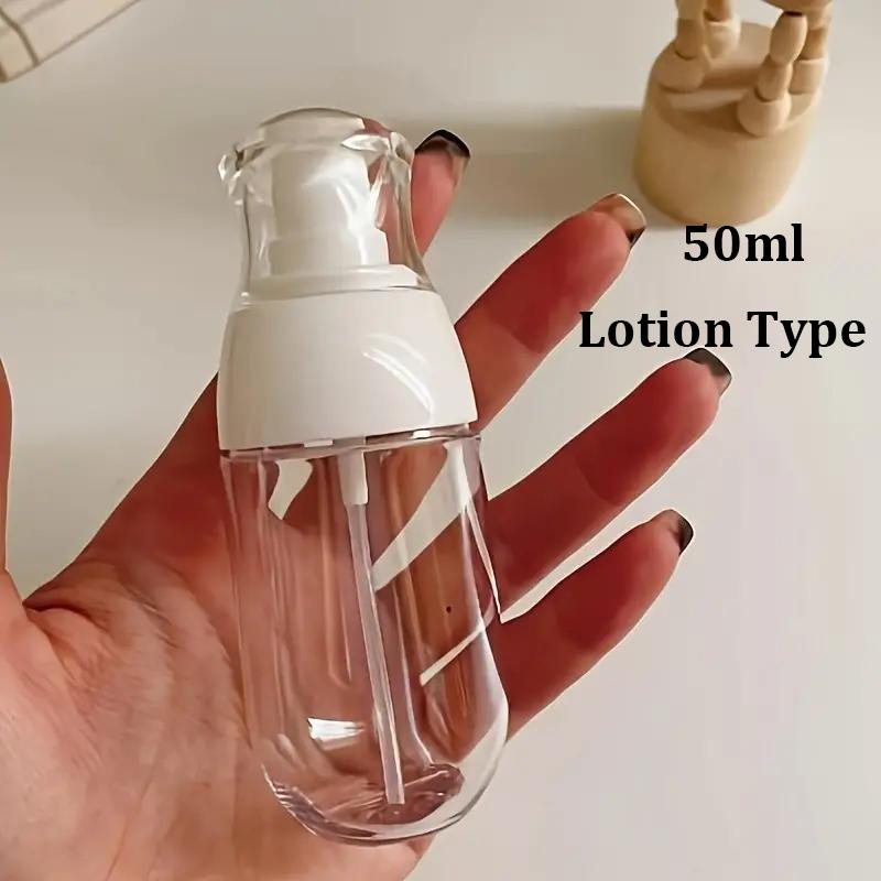 50/180ml Lotion Bottle Spray Bottle Empty Refillable Cosmetic Sample of Portable Travel Bag For Bottling