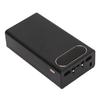 10W DIY 18650 Portable Power Bank Case L12 Mobile Battery Charger 12 Batteries Capacity with 2 LED