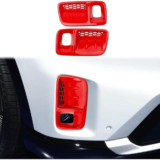 

Front Fog Light Lamp Cover Molding Trims Accessories for 2024-2025 Honda Prologue (red) красный