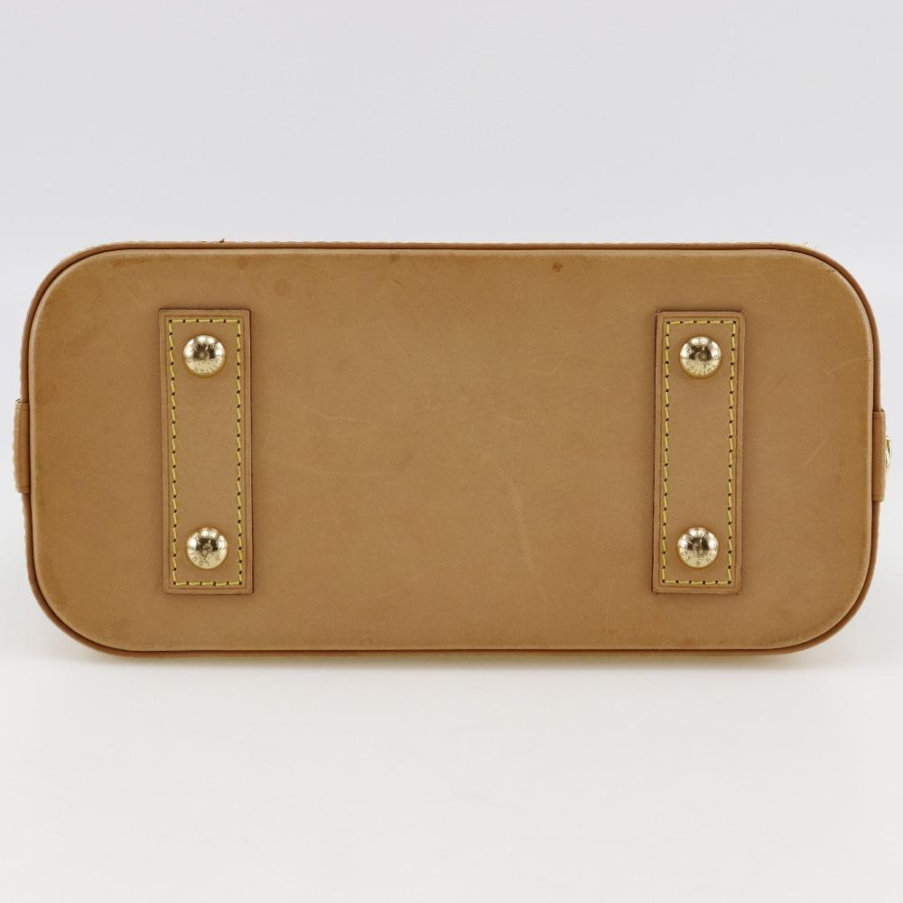 Louis Vuitton Alma BB Handbag M53152 2WAYShoulder Brown Monogram Canvas Women Used