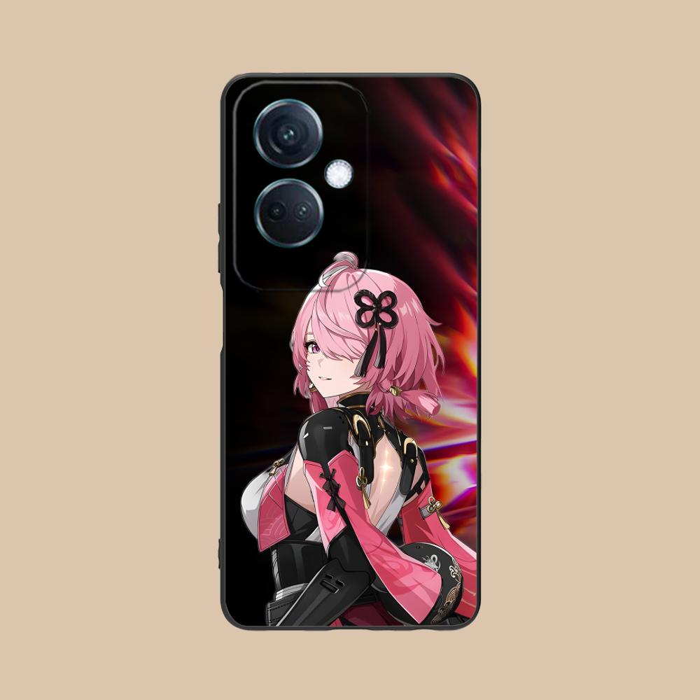 Wuthering Waves Taoqi Mobile Phone Case for OPPO Reno 14 13 12 11 10 9 8 7 6 5 F T Pro 5G Colorful Printing Cover Pretty Cover