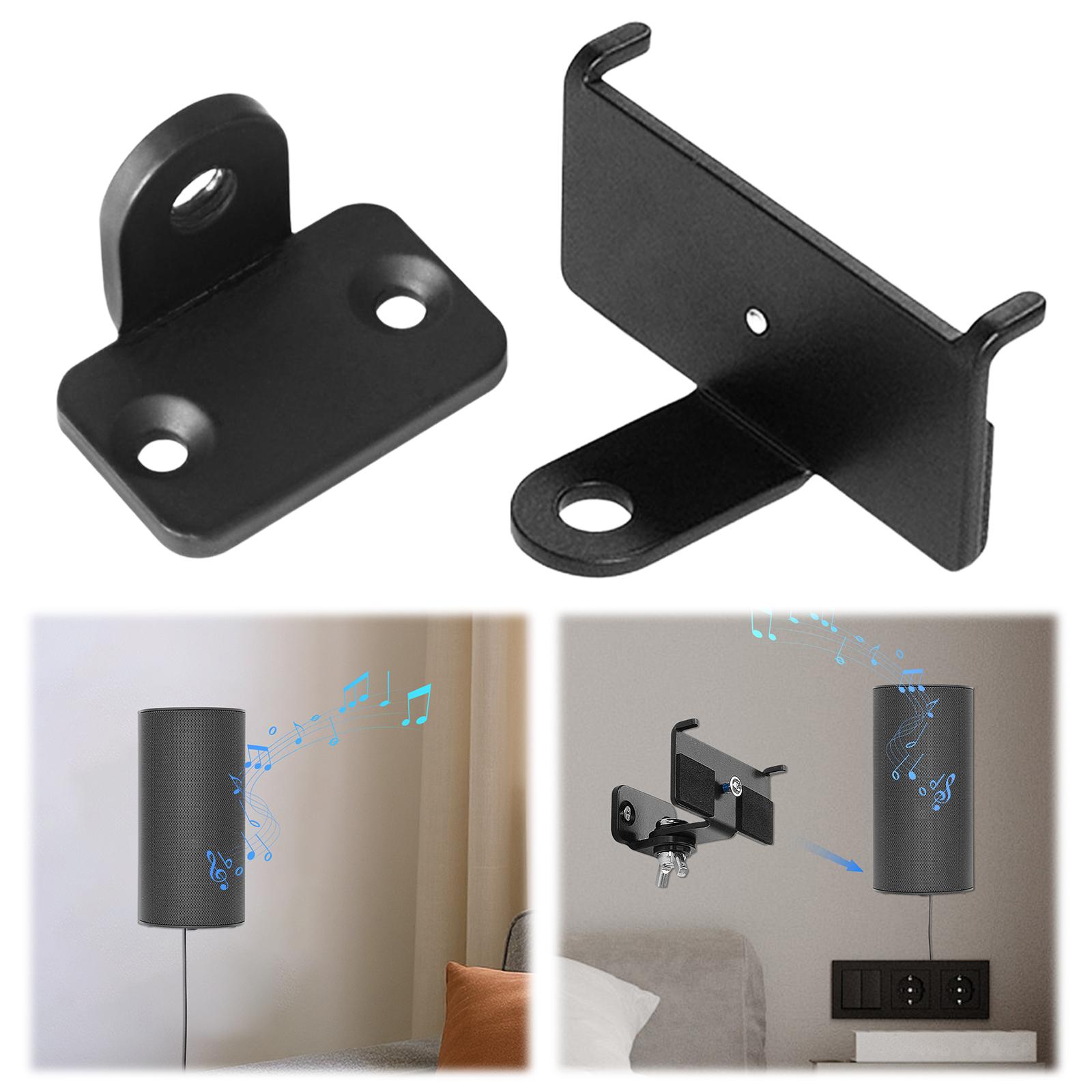 

Speakers Metal Bracket with Screws Speaker Mounting Bracket Metal Wall Mount Bracket for Sony HT-A9 SA-RS5 Speaker CHINA