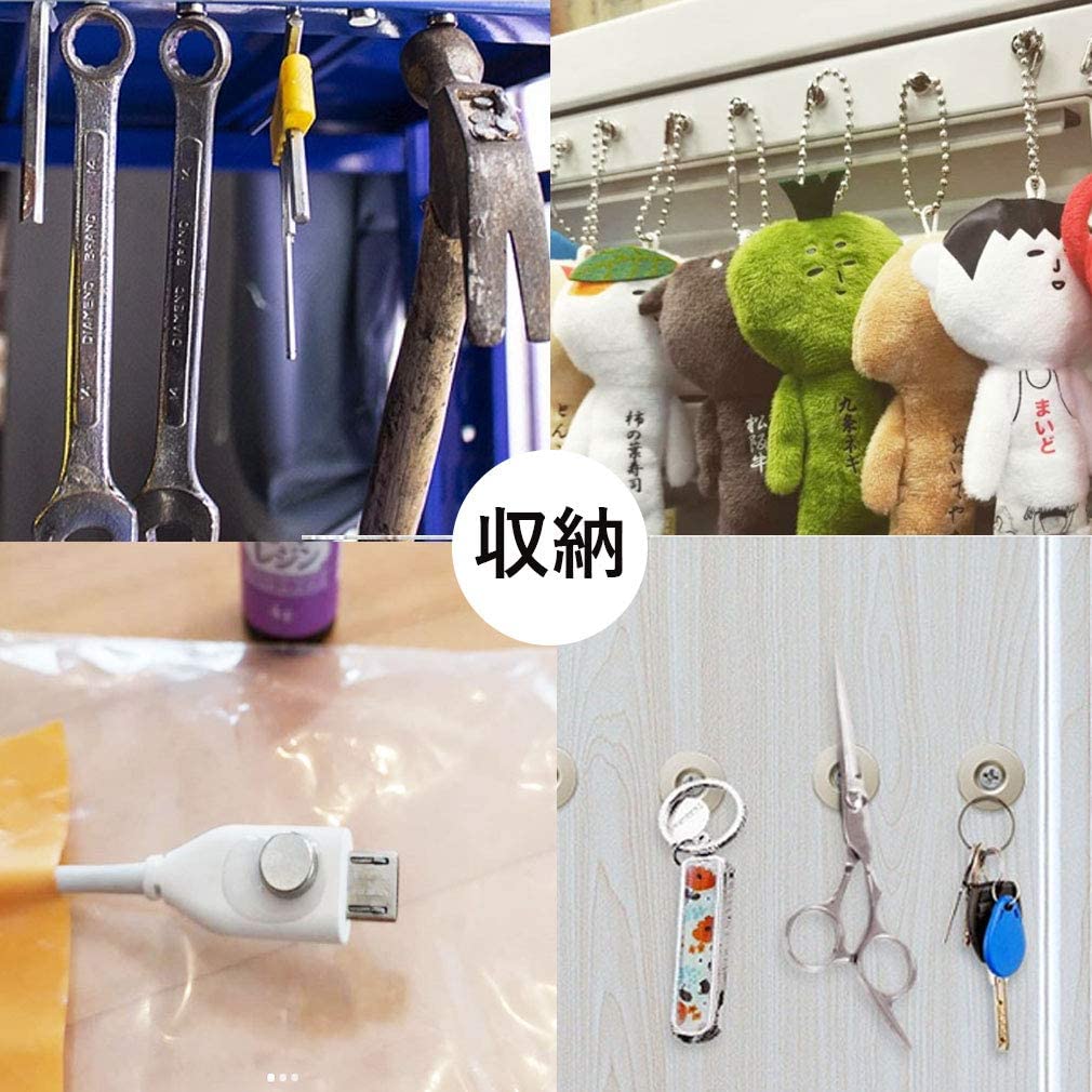 Round Refrigerator 3mm x These magnets are perfect for model DIY school office kitchen and Magnets, 2mm, 200-Pack. small, round, multi-functional